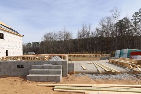 New construction Single-Family house 3225 Olive Farm Road, Apex, NC 27502 Beech - Legacy Collection- photo