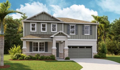 New construction Single-Family house 3950 Foxtrail Lane, Mount Dora, FL 32757 Tourmaline- photo 0