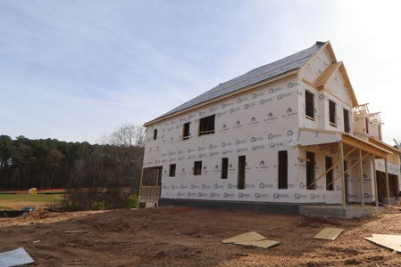 New construction Single-Family house 3221 Olive Farm Road, Apex, NC 27502 Blair - Legacy Collection- photo