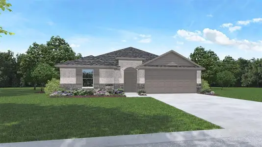 New construction Single-Family house 247 Bella Way, Magnolia, TX 77354 Plan E40L- photo 0