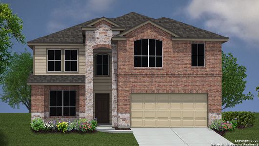 New construction Single-Family house 14015 Nolan Falls Rd, San Antonio, TX 78253 - photo 32 32