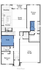 New construction Single-Family house 29634 Highland Meadow Drive, Fulshear, TX 77441 Richmond Plan- photo 1 1