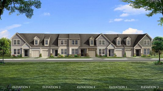 New construction Townhouse house Summit, 20 Highland Wood Drive, Clayton, NC 27527 - photo