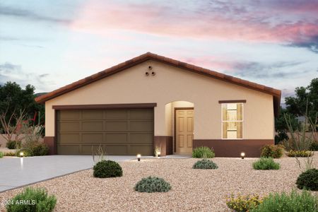 New construction Single-Family house 10207 W Grayback Drive, Arizona City, AZ 85123 Alamar- photo 0