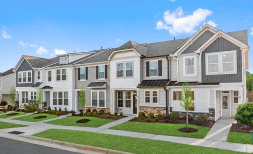 New construction Townhouse house 401 Channel Drop Drive, Clayton, NC 27520 - photo 0