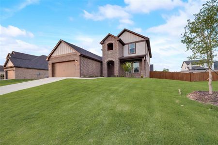 New construction Single-Family house 800 Feather Edge Drive, Springtown, TX 76082 Barrow- photo 4 4