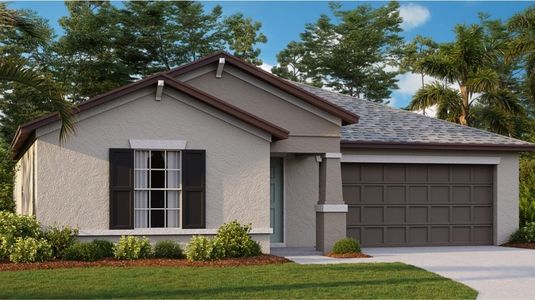 New construction Single-Family house 36690 Garden Wall Way, Zephyrhills, FL 33541 - photo 3 3