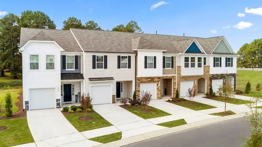 New construction Townhouse house 23 Hosta Way, Angier, NC 27501 Litchfield- photo 0