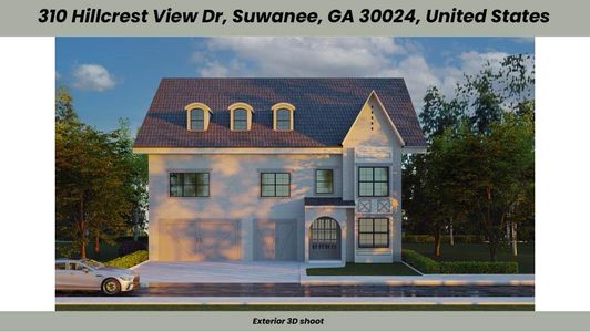 New construction Single-Family house 310 Hillcrest View Drive, Suwanee, GA 30024 - photo 0