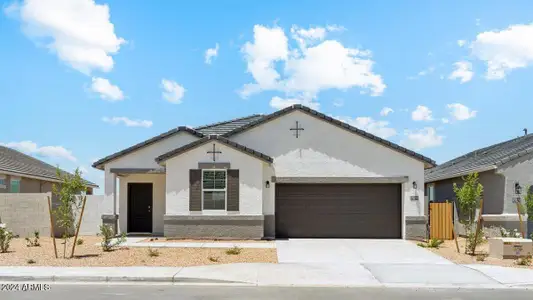 New construction Single-Family house 38170 W Bello Lane, Maricopa, AZ 85138 Camden- photo 0