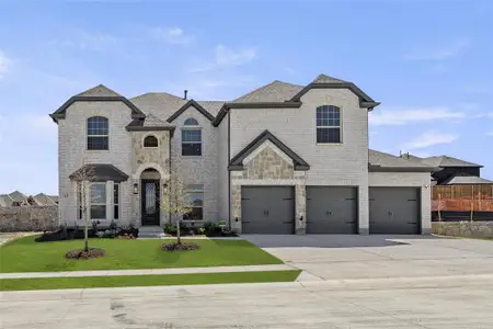 New construction Single-Family house 815 Bleriot Drive, Fate, TX 75087 Regency 2F (w/Game)- photo 0