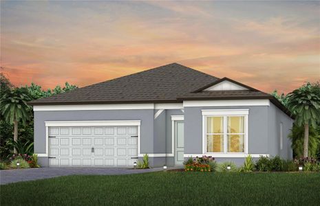 New construction Single-Family house 9424 Barnacle Lane, Parrish, FL 34219 Prestige- photo 0