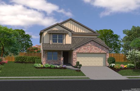 New construction Single-Family house 524 Dalton Cove, Cibolo, TX 78108 The Ridgeview- photo 0