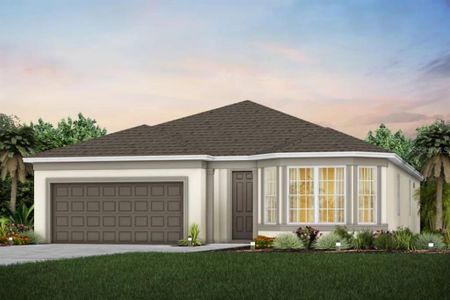 New construction Single-Family house 2092 Canopy Terrace Boulevard, Deland, FL 32724 Spruce- photo 0