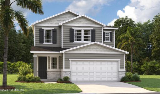 New construction Single-Family house 1084 Lightsey Crossing Lane, Saint Augustine, FL 32084 Lynwood- photo 0