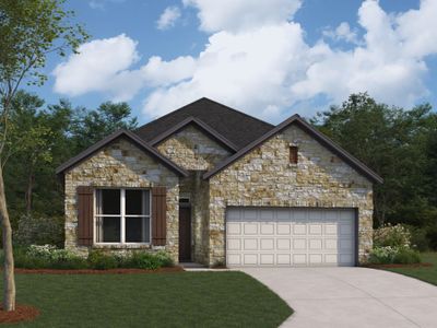 New construction Single-Family house 2216 Spokane Drive, Leander, TX 78641 Highland- photo 0