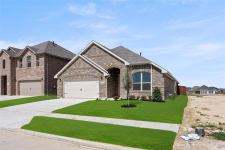 New construction Single-Family house 5308 Markham Ferry Drive, Fort Worth, TX 76179 Kingston- photo 1 1