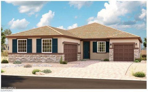 New construction Single-Family house 2523 N 195Th Drive, Buckeye, AZ 85396 - photo 0 0