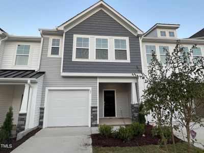 New construction Townhouse house 37 Clear Bead Court, Clayton, NC 27527 Litchfield- photo 0