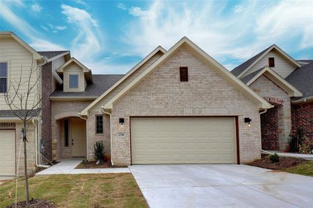 New construction Townhouse house 234 Legacy Boulevard, Weatherford, TX 76085 The Startford II- photo 0