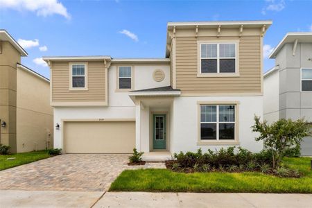 New construction Single-Family house 9159 Breeze Mist Terrace, Kissimmee, FL 34747 Napa III- photo 0