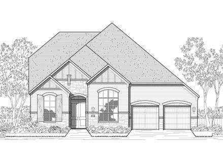 New construction Single-Family house 218 Plan, 117 Villoria Cove, Liberty Hill, TX 78642 - photo