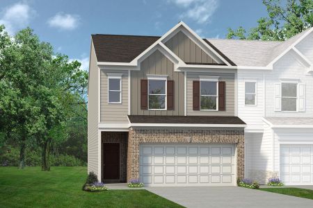 New construction Townhouse house 3620 Powder Springs Road, Powder Springs, GA 30127 - photo 0 0