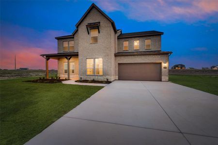 New construction Single-Family house 134 Red Cliff Court, Rhome, TX 76078 Lantana- photo 3 3