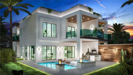 New construction Single-Family house 4526 Seagrape Dr, Unit 4526, Fort Lauderdale, FL 33308 - photo