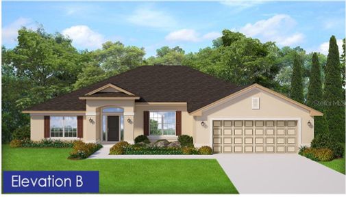 New construction Single-Family house 12210 Chastain Street, Spring Hill, FL 34609 - photo 0