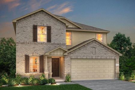 New construction Single-Family house 205 Maries Gdn, Georgetown, TX 78626 Sandalwood- photo 0