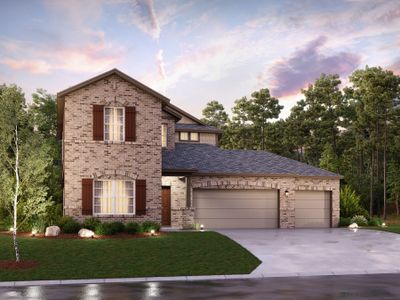 New construction Single-Family house 125 Calgary Drive, Floresville, TX 78114 Livingston- photo 0 0
