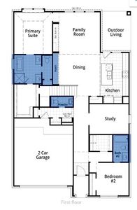 New construction Single-Family house 204 Moose Trail, Cibolo, TX 78108 Rodin Plan- photo