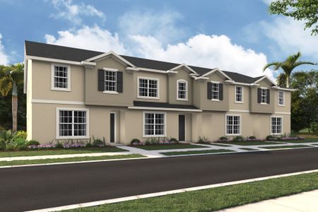 New construction Townhouse house 1575 Carey Palm Circle, Kissimmee, FL 34747 - photo 3 3
