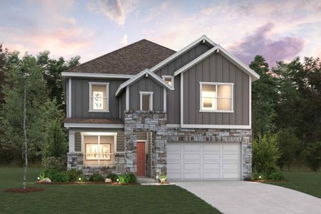 New construction Single-Family house Walnut, 2427 Ekvall Drive, Round Rock, TX 78665 - photo