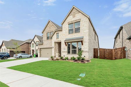 New construction Single-Family house 16905 Mirador Way, Fort Worth, TX 76247 Violet III- photo