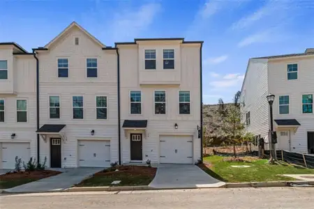 New construction Townhouse house 3215 Bateman Drive, Atlanta, GA 30354 Brookgreen- photo 0 0