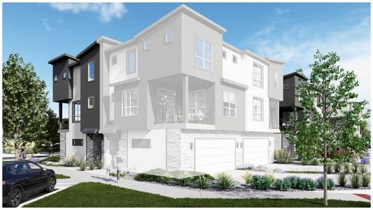 New construction Townhouse house Baxter, 1980 S Holly Street, Denver, CO 80222 - photo