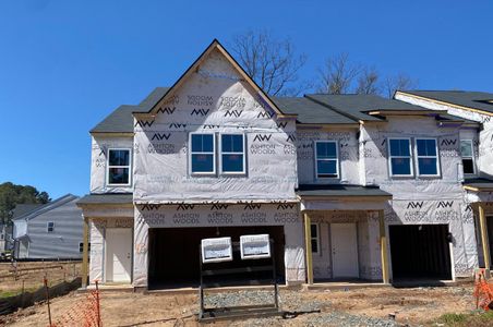 New construction Townhouse house 4211 Ranger Drive, Durham, NC 27703 Prescott Homeplan- photo 0