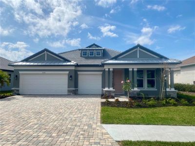 New construction Single-Family house 3719 Wild Blossom Place, Parrish, FL 34219 Crystal- photo 0