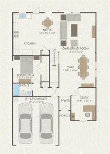 Pulte Homes, Mesilla floor plan