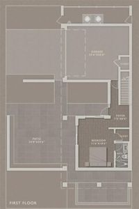 Floorplan first floor