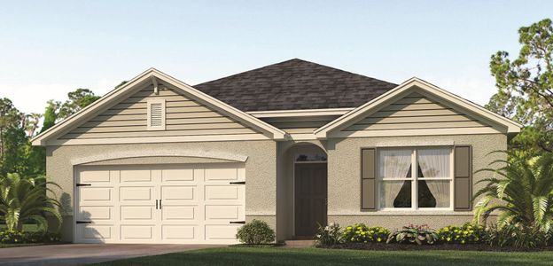 New construction Single-Family house 2437 Delbarton Avenue, Deltona, FL 32738 Cali- photo 0 0