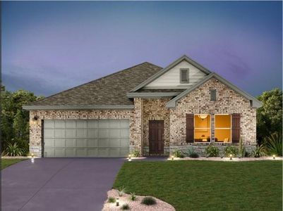 New construction Single-Family house 121 Grand Teton Dr, Kyle, TX 78640 Lancaster Homeplan- photo 0