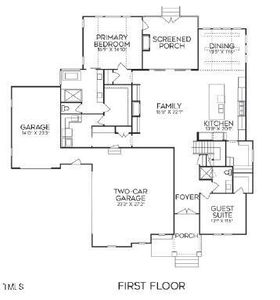 Lot 45 PM-FF Floorplan