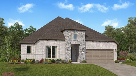 New construction Single-Family house Kimball, 29614 Apple Glen Court, Fulshear, TX 77423 - photo
