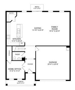 New construction Single-Family house 3724 Dusty Miller Place, Lake Hamilton, FL 33844 - photo 3 3