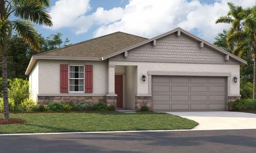 New construction Single-Family house 891 Pebble Crest Lane, Eagle Lake, FL 33839 - photo 0