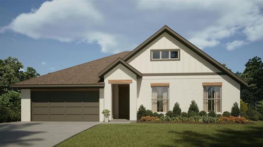 New construction Single-Family house 4016 Cherrybark Drive, Denton, TX 76208 The Odessa- photo 15 15
