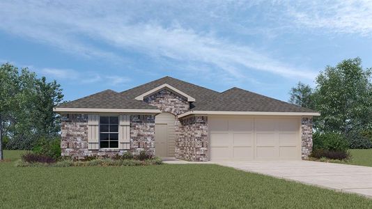 New construction Single-Family house 1402 Bent Spur Drive, Denton, TX 76207 X40H Huntsville- photo 0 0